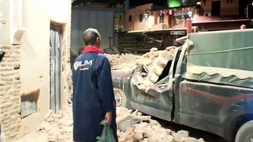 Động đất ở Maroc, hơn 400 người thương vong